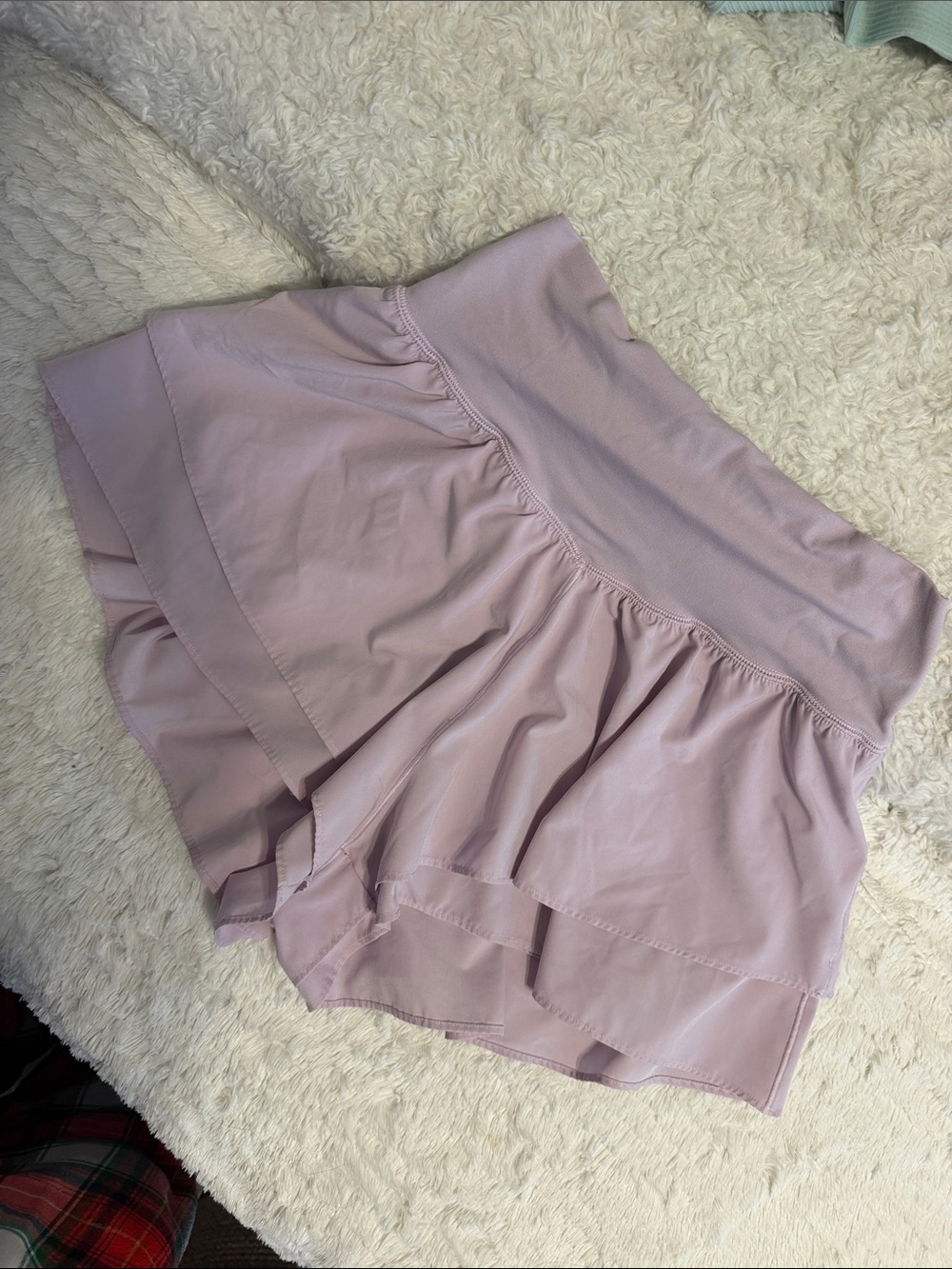 Aerie OFFLINE Tiered Flirty Ruffle Shorts - Picture 2 of 4